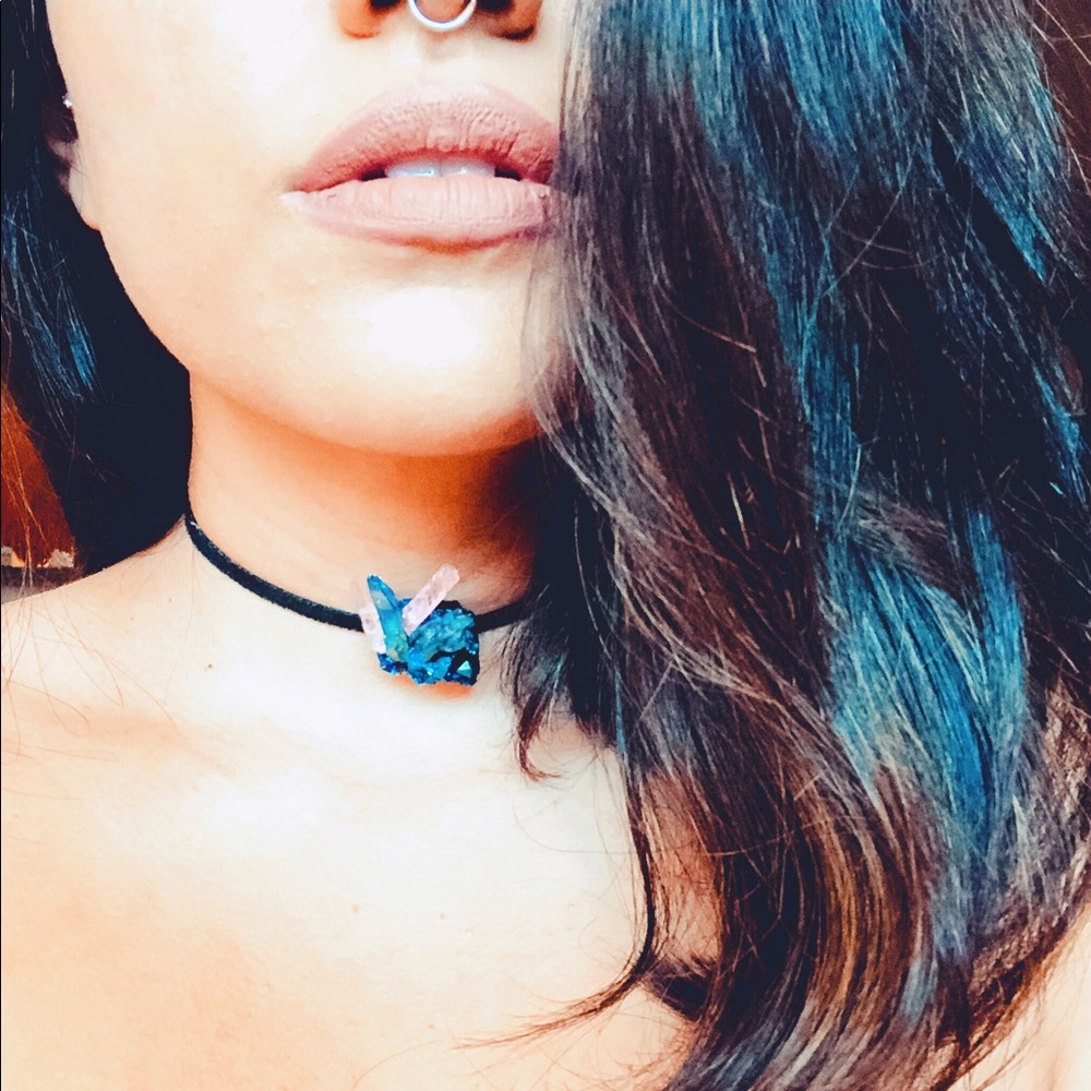 🌟Boho Raw Agate Choker
